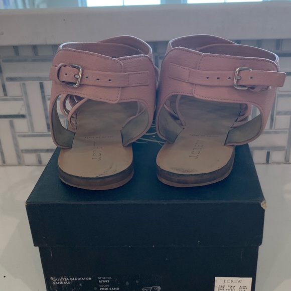 J.Crew Callista Gladiator Sandal in Pink Sand - Picture 4 of 6